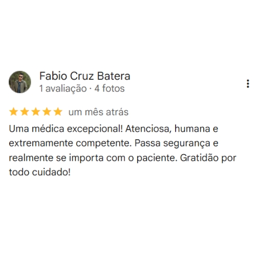 Depoimento Google Dra. Viviane Machicado